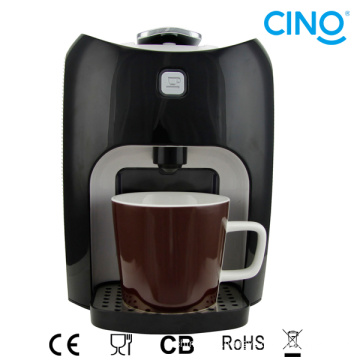 Manual capsule coffee machine